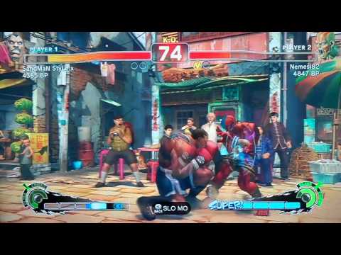 SSF4 RANKED MATCH 49