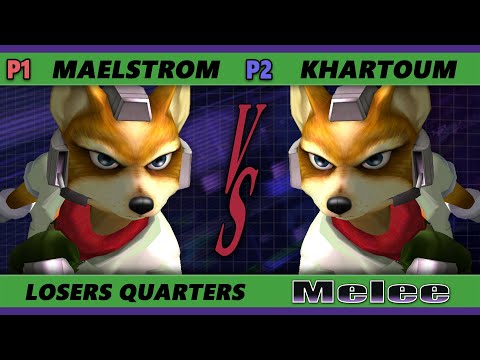 S@X 440 Losers Quarters - Maelstrom (Fox) Vs. Khartoum (Fox) Smash Melee - SSBM