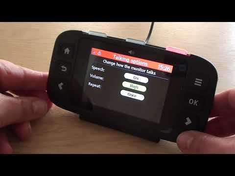 Settings - Trio Accessible display
