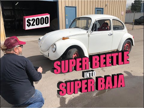 VW Super Beetle Baja Build