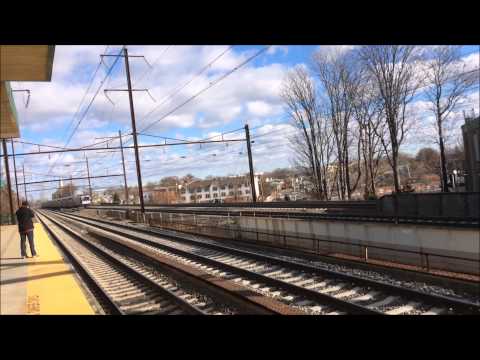 Northeast Corridor Railfanning at Rahway, NJ