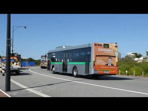 Transperth 2181,2311,3071,1364 & 2138 @ Roger Mackay Drive,Burswood