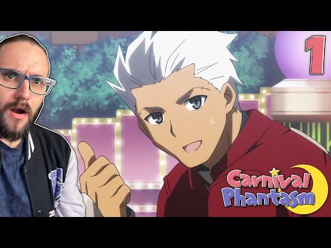 The Absurdity Begins! | Carnival Phantasm Episode 1-2 REACTION