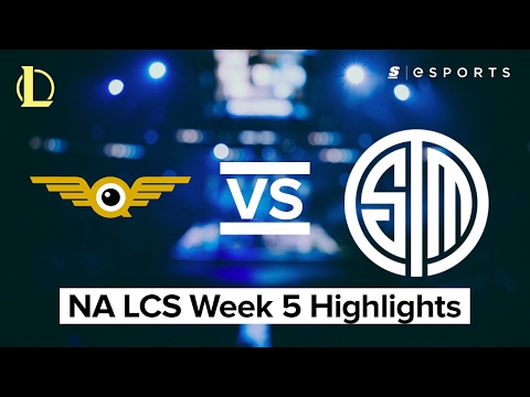 HIGHLIGHTS: FlyQuest vs. Team SoloMid (2017 NA LCS Spring)