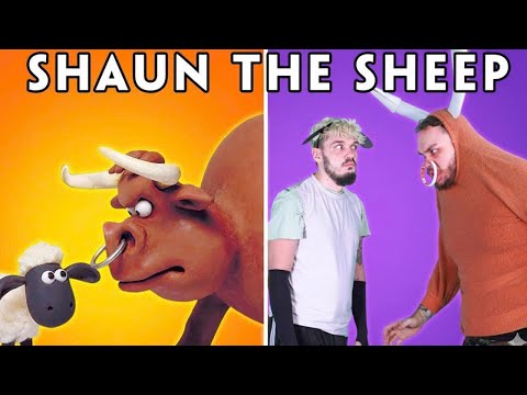 SHAUN THE SHEEP WITH ZERO BUDGET | Shaun The Sheep Funny Animated Parody