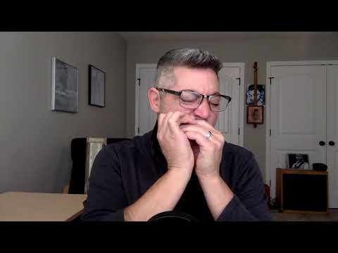 slow blues low F harmonica