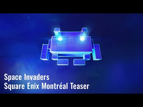 A video briefly displaying the history of Space Invaders and teasing a new AR Mobile title