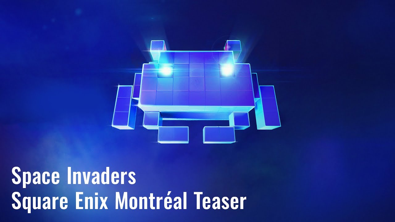 Space Invadersï½œSquare Enix MontrÃ©al Teaser - YouTube