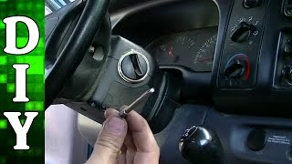 How to Remove and Replace an Ignition Lock Cylinder - Dodge Dakota Sport