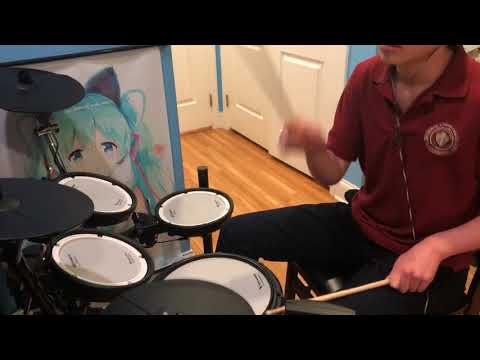 ハルジオン by Yoasbia drum cover. With new roland PDX 12 snare drum (12 inch).