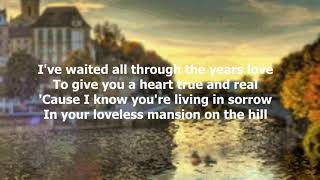 A Mansion On The Hill by Hank Williams - 1948 (with lyrics)