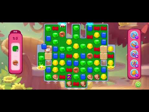 Homescapes🏡 Level 916✅ || Super Hard 💯 || WALKTHROUGH GAMEPLAY @iKunugamer