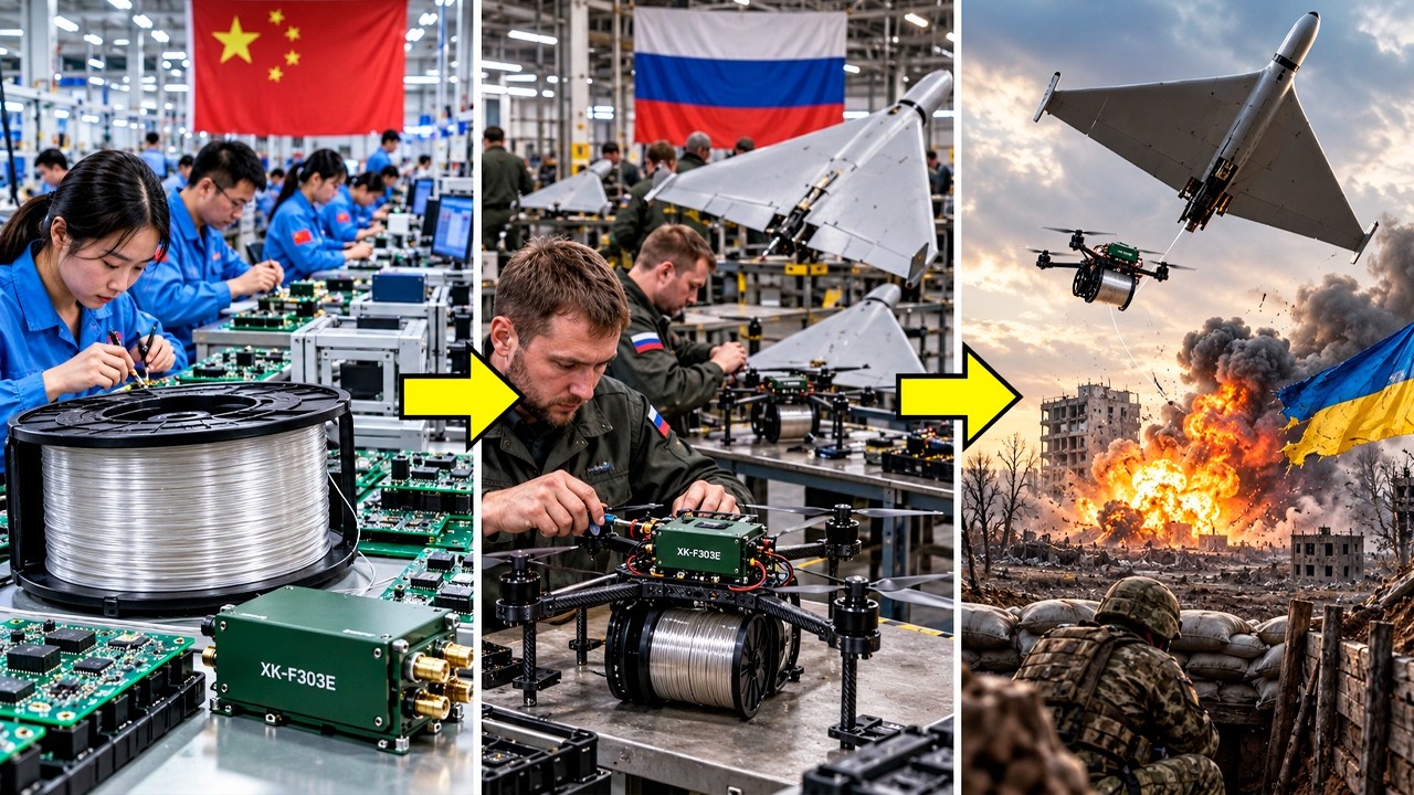🇨🇳🏭🇷🇺 ASÍ ABASTECEN LAS EMPRESAS CHINAS A LA MAQUINARIA DE GUERRA RUSA
