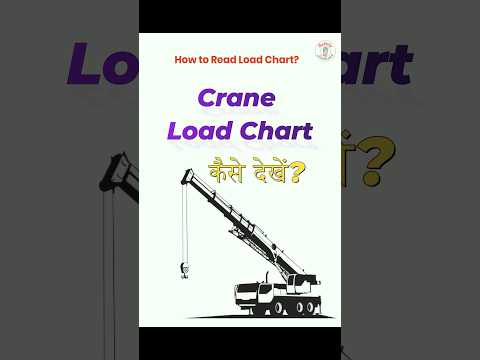 How to view Crane Load Chart? #crane #lifting #shorts
