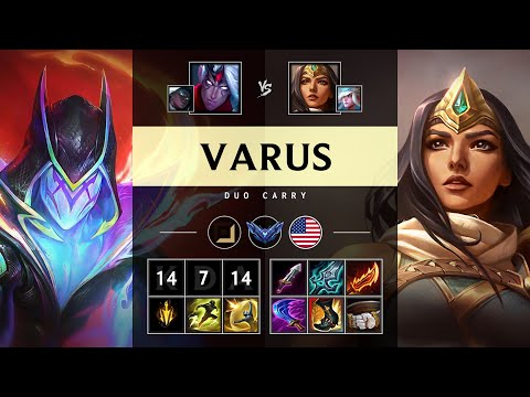 Varus ADC vs Sivir - NA Diamond Patch 25.17
