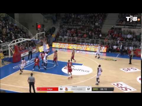 Corey Hawkins finds Ryan Anderson (Antwerp Giants) on the alley oop