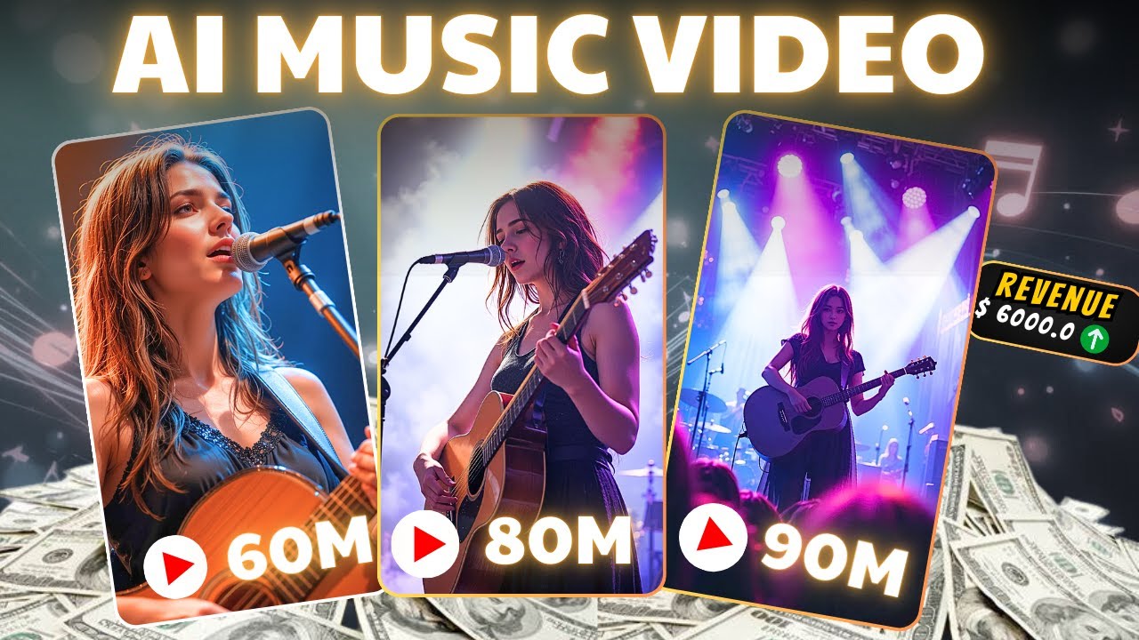 How to Make Viral Al Music Videos & Earn $10,000+ Online (No Skills Needed!)