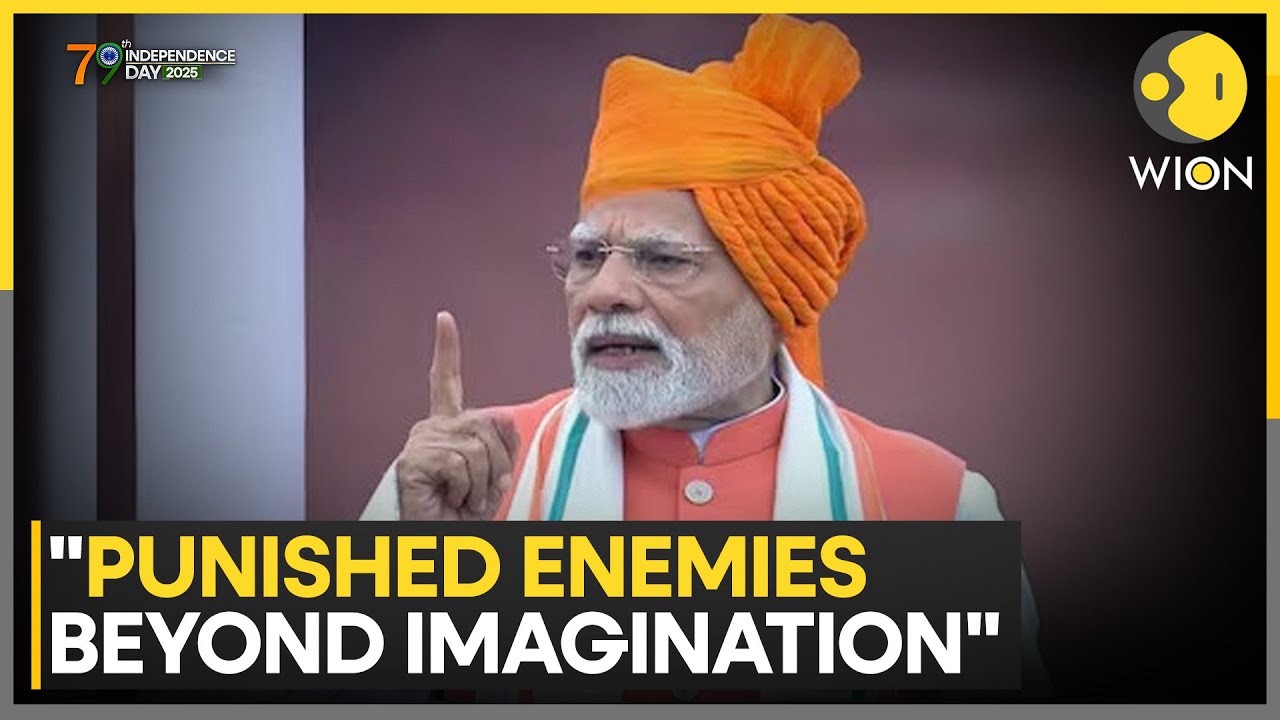 Independence Day 2025: 'India Has Decided, Blood And Water Won't Flow Together', PM Modi At Red Fort