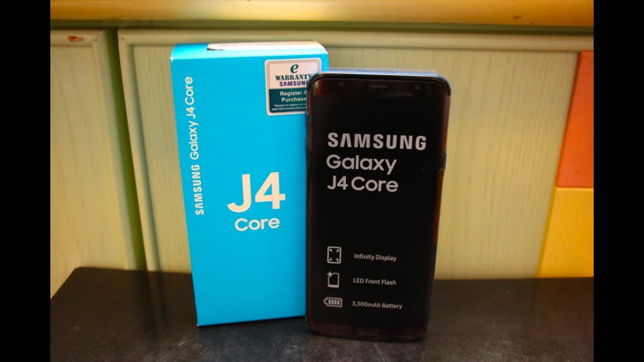 Unboxed : Samsung Galaxy J4 Core 16 GB (Blue)