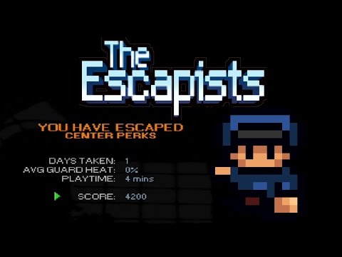 The Escapists - Walkthrough Guide - Speed Run - Center Perks - 4min - Frozen Fox
