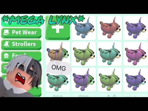 *MEGA* Lynx😱 || Adopt Me (Roblox)