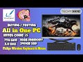 VIEW PAKER ALL IN ONE PC | PHILIPS WIRELESS  KEYBOARD & MOUSE