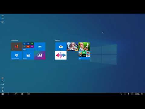 Fix Missing Desktop, Full Screen Start Menu, Desktop Icons Missing, Tablet Mode.