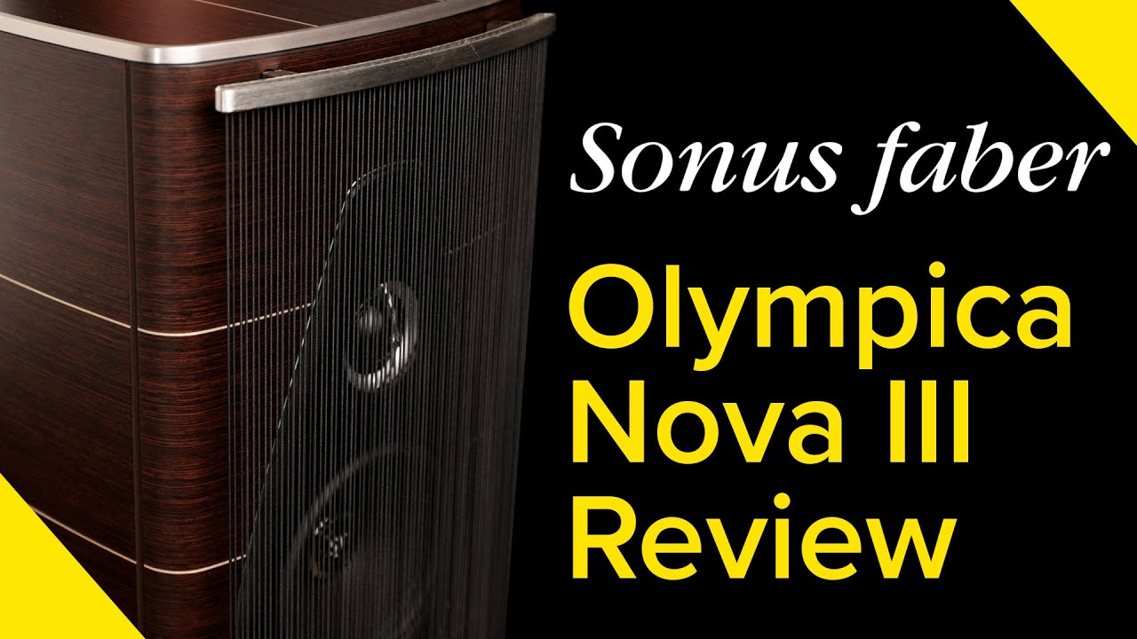 One of THE BEST Speakers I've Reviewed - Sonus Faber Olympica Nova III