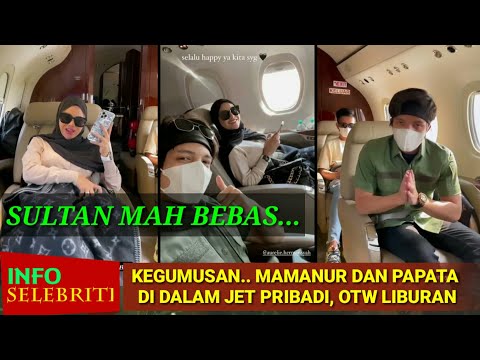 BIKIN GUMUS.. ATTA AUREL MAKIN ROMANTIS DIDALAM PESAWAT PRIBADI PERJALANAN LIBURAN