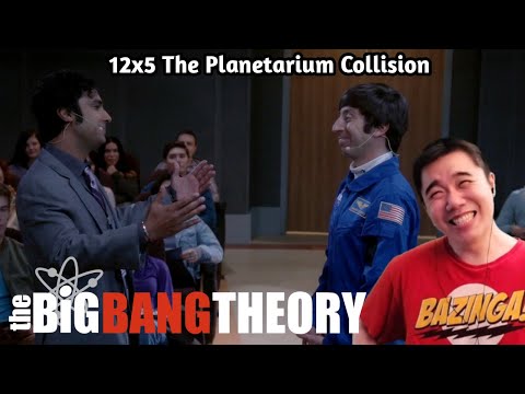 The Big Bang Theory 12x5 Reaction | The Planetarium Collision!