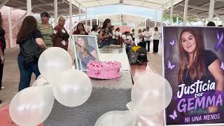 A casi tres meses del femicidio, recordaron a Gemma Álvarez en su cumpleaños