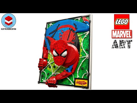 Vidéo LEGO Art 31209 : The Amazing Spider-Man