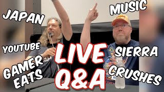 Metal Jesus Live Q&A - (YouTube, Japan, Gamer Eats, GBA, Sierra, Music & MORE!)