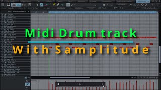 Video thumbnail for How to build a midi drum track with Samplitude Pro X by Marco Primeau Q & A