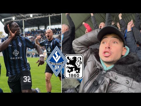 3.LIGA well PRESENTED🔥 | Traditional duel 🧨 | SV WALDHOF MANNHEIM vs 1860 MUNICH | Stadium vlog
