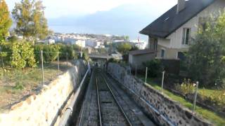 preview picture of video 'Funiculaire Vevey-Chardonne-Mont Pélerin (3)'