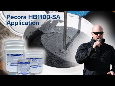 Pecora-Deck HB1100-SA Application Demo | World of Concrete 2025