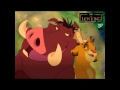 El Rey León song hakuna matata (raul aldana) "timon" (francisco colmenore) "pumba"