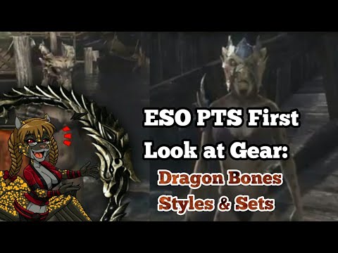 ESO PTS: New Styles & Sets for Dragon Bones DLC