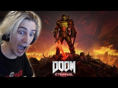xQc Plays DOOM Eternal with Chat! | xQcOW