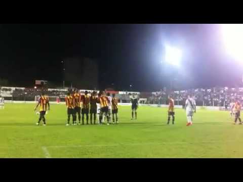 GAF, Gol de Tiro Libre de Barinaga ante Sarmiento