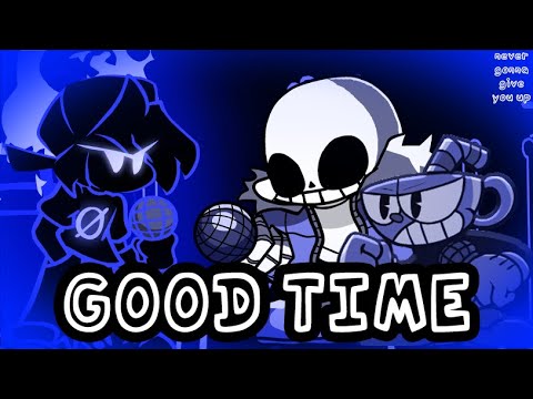 Good Time But Nightmare BF VS Sans And Cuphead! | Friday Night Funkin