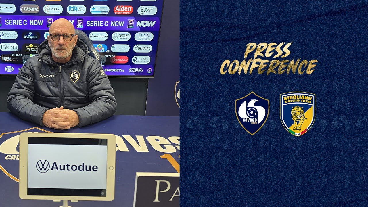 Pre Match Mister MAIURI | #CaveseGiugliano #SerieCNow