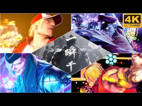 Street Fighter 6 - All Critical Arts | No HUD | 4k 60FPS  (including Terry)