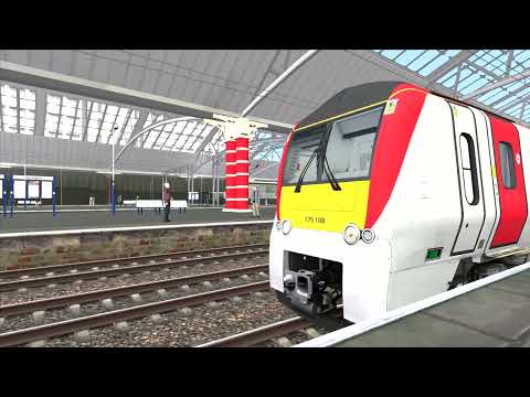 Train Simulator | A Transport for Wales Class 175 departs Liverpool Lime Street