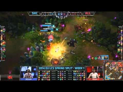 SHC vs ALL Highlight Reel Spring Split W1D2 EU LCS