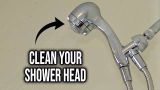 How to Clean Your Shower Head | Hard Water Buildup