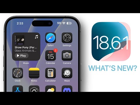 iOS 18.6.1 Released - What's New?