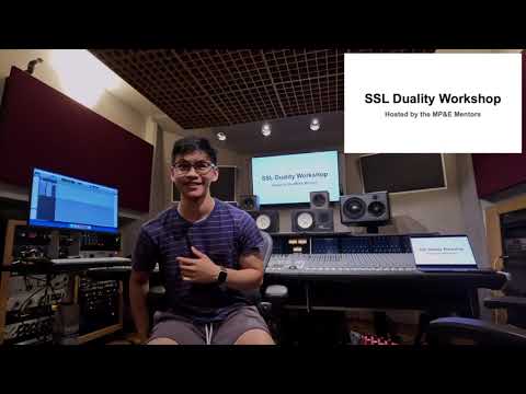 Berklee MP&E Mentors: SSL Duality Workshop Summer '23