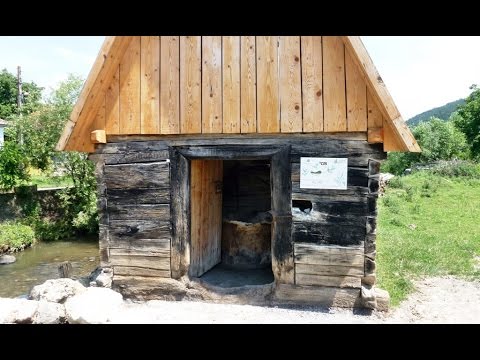 Fântâna sărată de la MEREȘTI  (Județul Harghita, România)